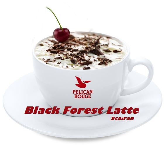 بلک فورست لاته Black Forest Latte