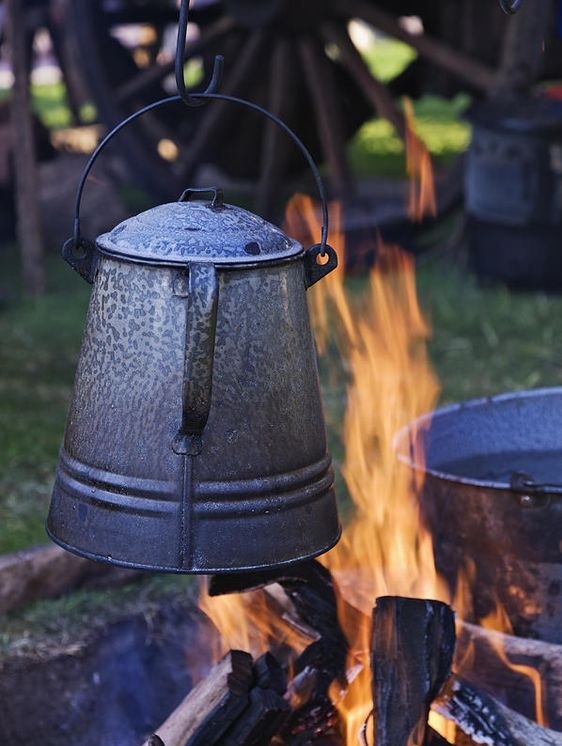  قهوه هیئتی Open Pot/Cowboy/Campfire Coffee