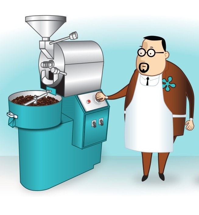 سه فرمان پایه در برشته کاری قهوه  The Three Commandments of roasting