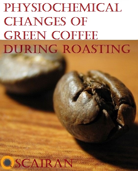 تغییرات فیزیکی و شیمیایی مشاهده شده طی برشته کاری قهوه  Physicochemical changes of coffee bean during roasting*